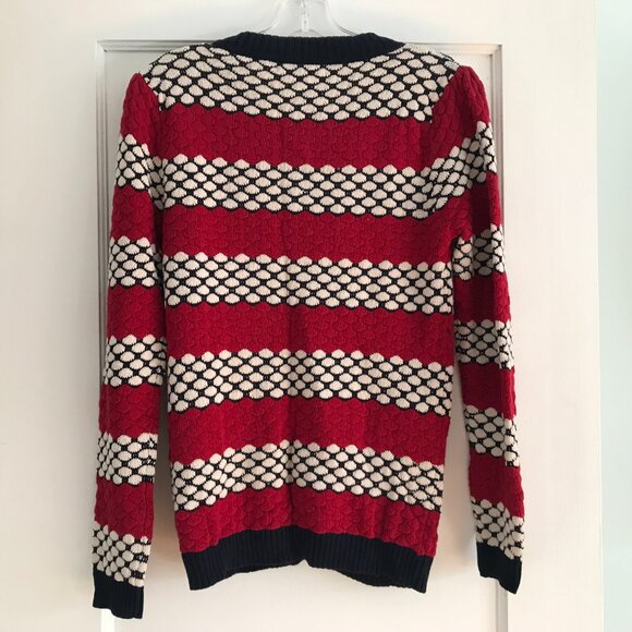 Dear Creatures | Honeycomb Pattern Cardigan - Picture 5 of 9